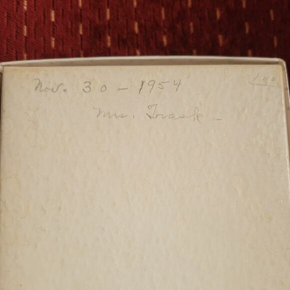 1950s Floral Note Cards Scalloped Edge w/ Envelopes Lillian Grow almost full set - Picture 9 of 10